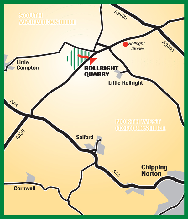 Rollright Quarry North Oxfordshire Cotswold Walling Stone UK