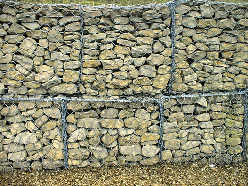 Gabion Stone Baskets - M40 Wheatley Services